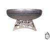 Ohio Flame Liberty Fire Pit Falling Leaves Base detail