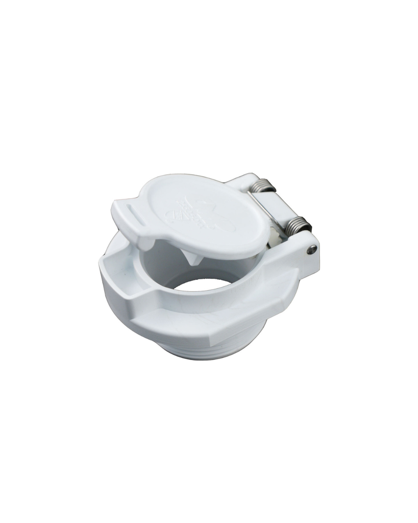 White Vac Lock Fitting 1 1/2" MPT  25505-000-000 CMP