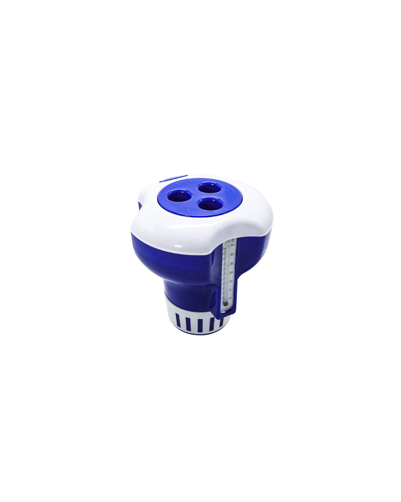 7 Inch Floating Collapsible Chlorine and Bromine Tablet Dispenser Pool &amp; Spa Chemical Dispenser Accessory MSP Supply
