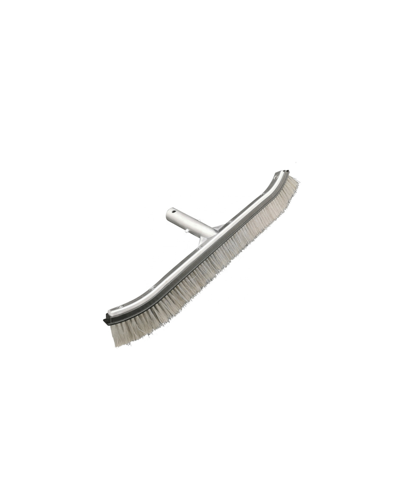 18-inch; Strong Aluminum Swimming Pool Cleaning Brush with Stainless Steel Bristles Nylon Mix Pool Cleaning Tools & Accessories MSP Supply