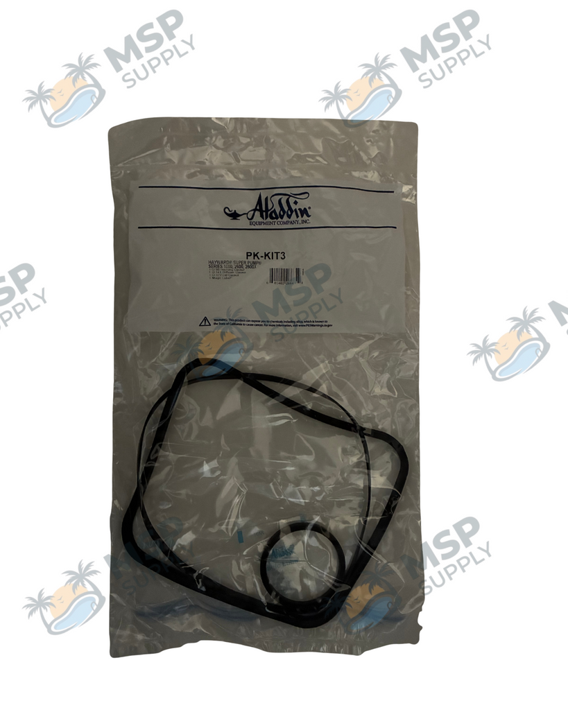 PK-KIT3 Super Pump® 1600/2600/2600X O-Ring & Gasket Repair Kit for Hayward® Pumps – No Seal Included