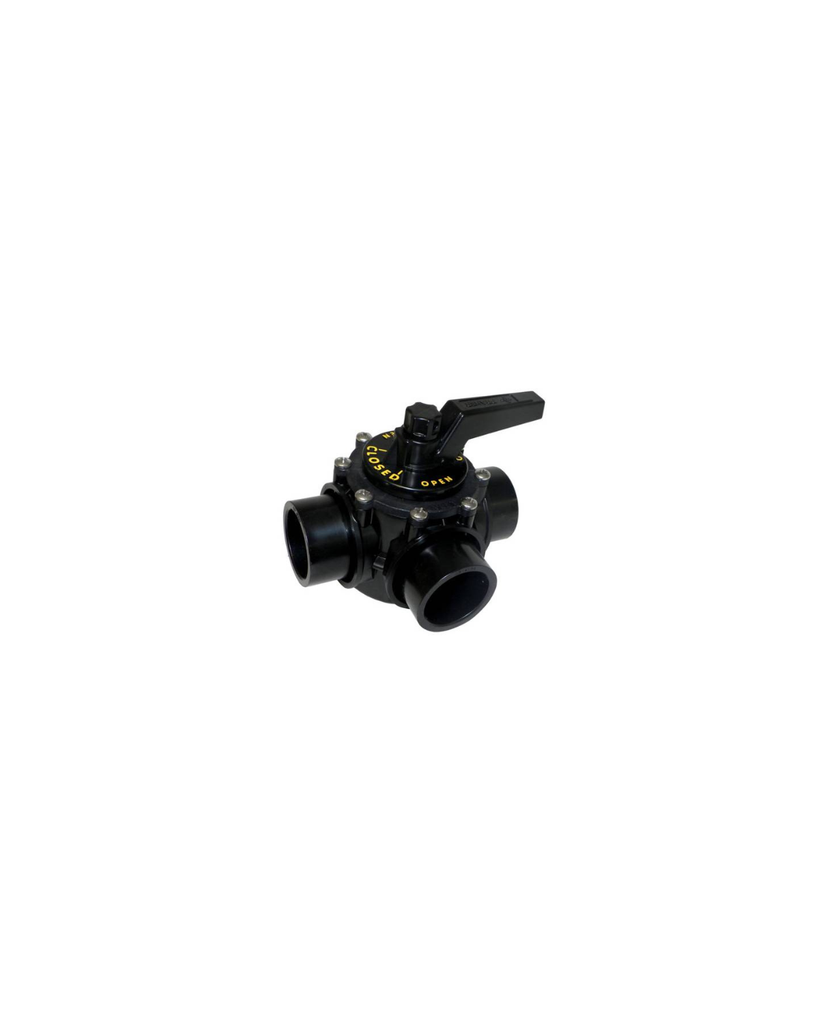 PVC SCH 40 Three Way Valve 2" Praher