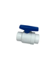 PVC SCH 40 Blue Ball Valve 2" Praher