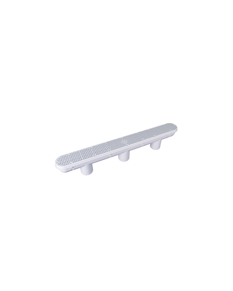 32" Channel Drain W/ Body - White CMP