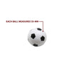 Hathaway Foosballs - Soccer Style Foosballs - 6 Pack