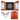 Hathaway Centerpoint Bristle Dartboard and Solid Wood Cabinet - Dark Cherry Finish