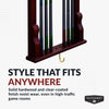 Hathaway Vintage Wall Billiard Cue Rack - Mahogany Finish