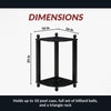 Hathaway Regent Corner Floor Cue Rack