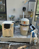Pentair Clean & Clear Plus Cartridge Filter to the right 

Pentair Mastetemp to the left 