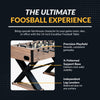 Hathaway Excalibur 54-in Foosball Table - Driftwood