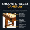 Hathaway Cheyenne 12-ft Shuffleboard Table - Rustic Oak Finish