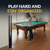 Hathaway Westmont 25-in Billiard Cue Stand - Black