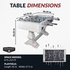 Hathaway Montecito 55-in Foosball Table - Driftwood