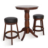 Hathaway Oxford 3 Piece Hardwood Pub Table Set - Walnut Finish