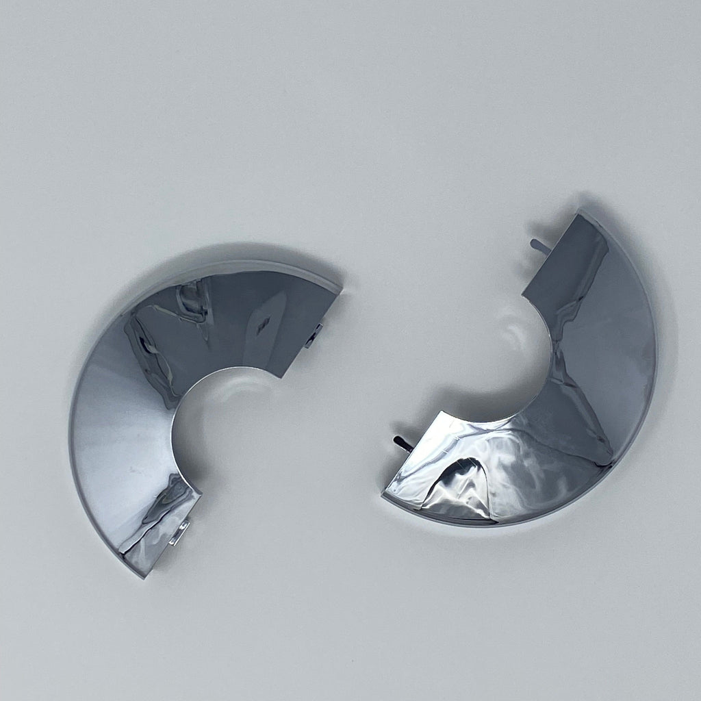 Clip-On Pool Ladder Escutcheon Plate (Chrome Finish) - square crop