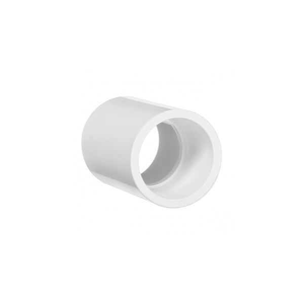 Coupling PVC SCH 40 Socket - square crop