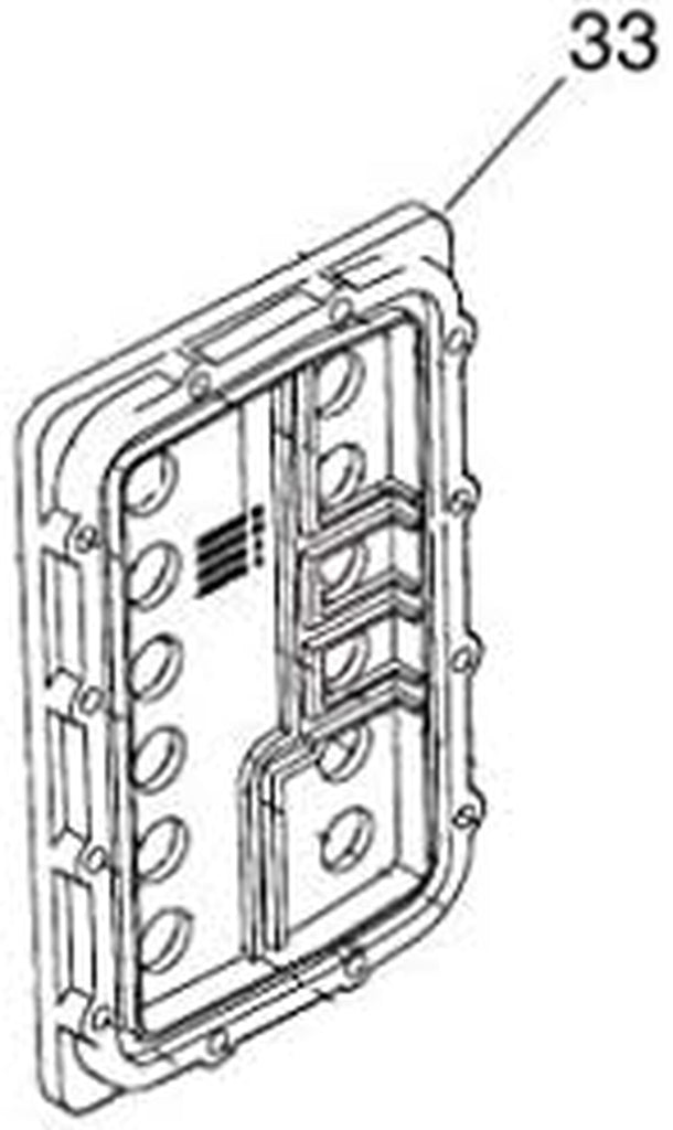 R0590005 Jandy Pro Series JXI 400 Pool Heater Manifold Backplate Kit