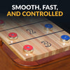 Hathaway Shuffleboard Pucks with Case - Set of 8