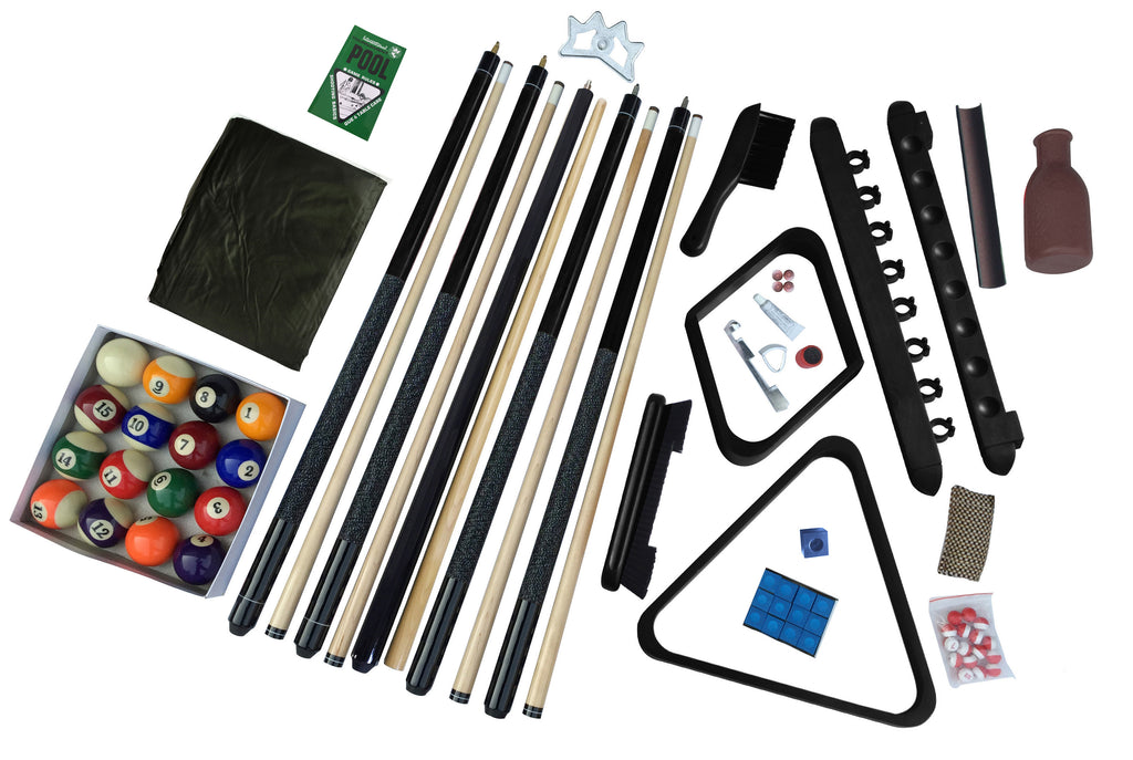 Hathaway Deluxe Billiard Accessory Kit - Black