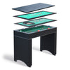 Hathaway Monte Carlo 48-in Roulette Table 4-in-1 Casino Multi-Game Set - Black