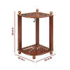 Hathaway Regent Corner Floor Cue Rack