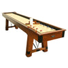 Hathaway Cheyenne 12-ft Shuffleboard Table - Rustic Oak Finish