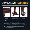 Hathaway Fortress 28-in Chess 3-in-1 Pedestal Game Table Set with Chairs