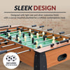 Hathaway Hurricane 54-in Foosball Table - Light Cherry