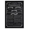 Hathaway Foosball Game Rules Wall Art