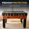 Hathaway 56-in Foosball Table Cover - Fitted - Black