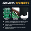 Hathaway Metropolitan 54-in Foosball Table