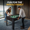 Hathaway Hurricane 54-in Foosball Table - Dark Walnut