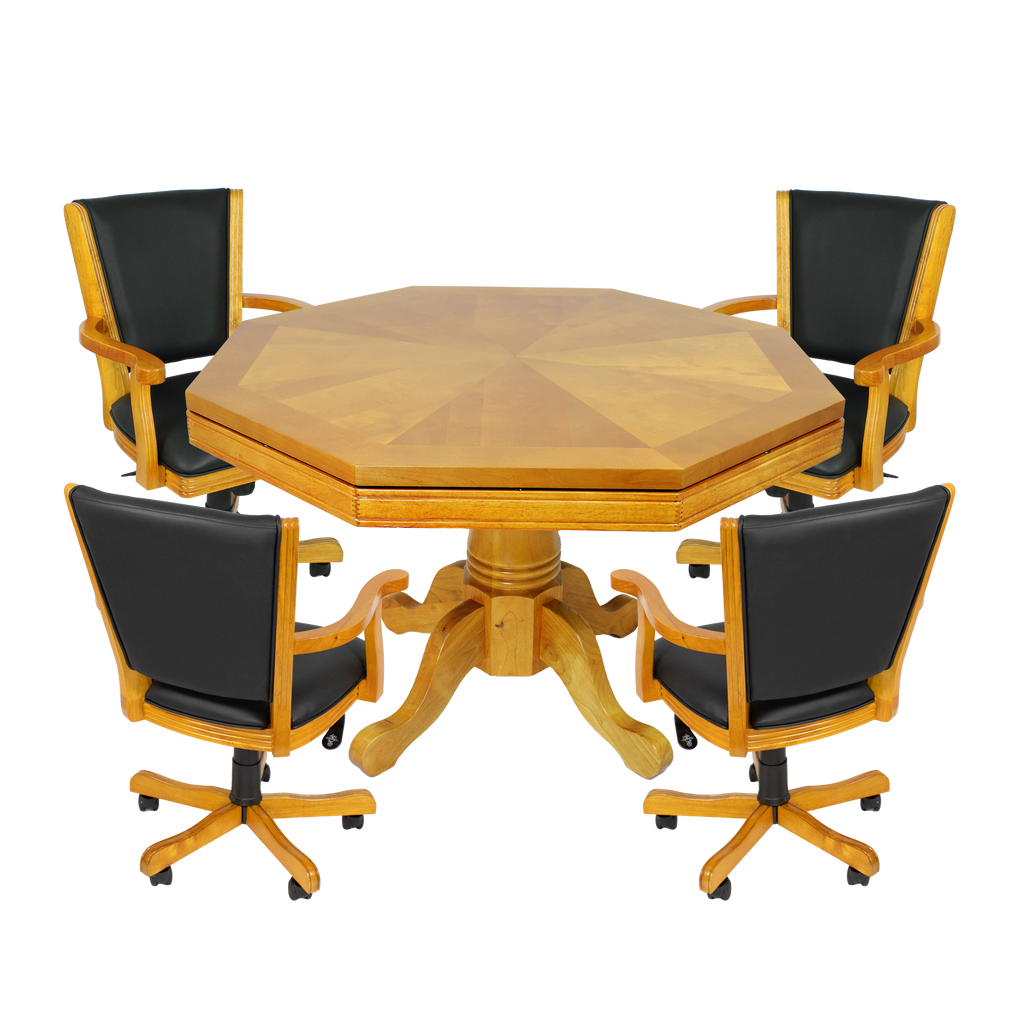 Hathaway Kingston Poker Table - Oak