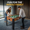 Hathaway Hurricane 54-in Foosball Table - Light Cherry