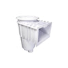 Inground Skimmer 2" W/O Valve - White - square crop
