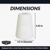 Hathaway Silver Cup Cone Talc Chalk - Each