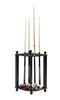Hathaway Regent Corner Floor Cue Rack - Black