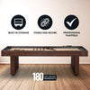 Hathaway Austin 9-ft Shuffleboard Table - Mahogany Finish