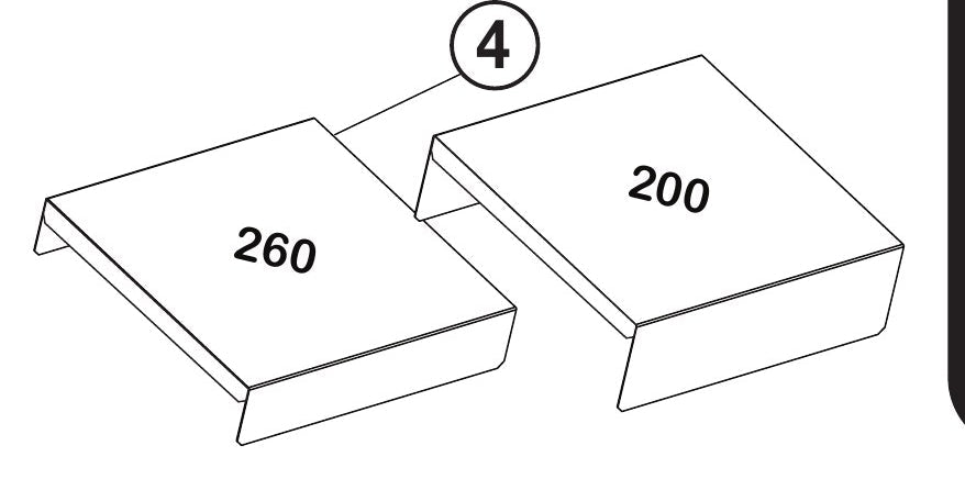Jandy R0590700 JXi Combustion Chamber Shelf Kit for Model 200/260