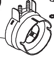 Jandy R0591312 JXi Propane Gas Orifice Blower Air Intake Kit for Model 200