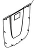 Jandy R0592702 Front or Back Panel Heater Jacket for JXiQ Heaters