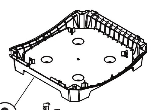 Jandy R0592600 JXi Base Replacement Kit for Model 200/260/400