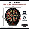 Hathaway Magnum 15.5-in Electronic Dartboard - 20 Games - Soft Tip