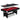 Hathaway Spartan 6-ft Pool Table with Table Tennis Top - Black with Red Felt