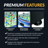 Hathaway Allure 48-in Foosball Table - Black and Blue