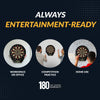 Hathaway Magnum 15.5-in Electronic Dartboard - 20 Games - Soft Tip
