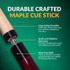 Hathaway Conquest 58-in Maple Cue & Case Set