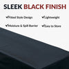 Hathaway 9-ft Shuffleboard Table Cover - Black