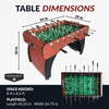 Hathaway Metropolitan 54-in Foosball Table