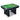 Hathaway Renegade 54-in Bumper Pool Table - Slate - Black with Green Felt